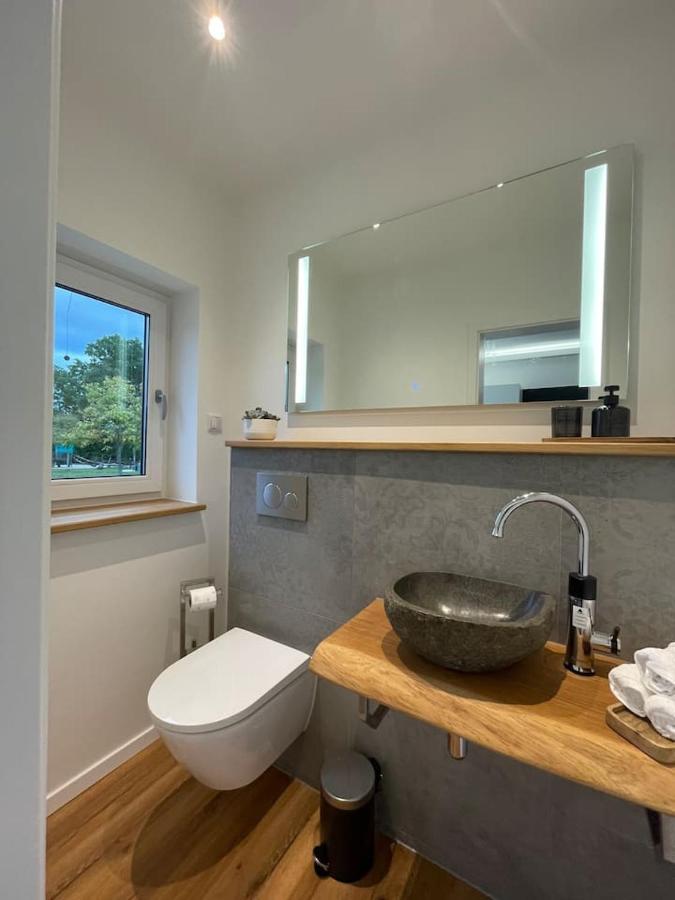 Alte Zahnstation Laussnitz Villa Eksteriør billede