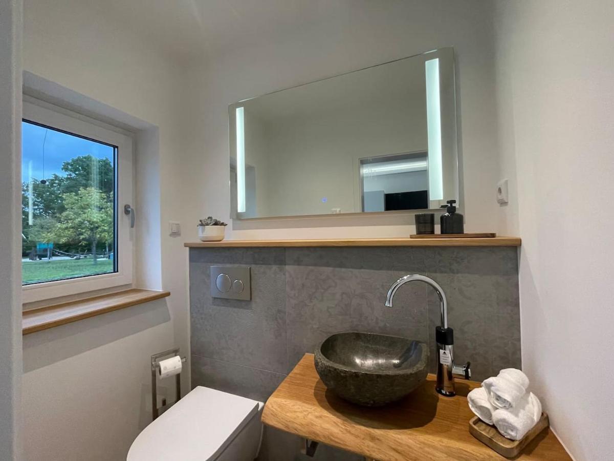 Alte Zahnstation Laussnitz Villa Eksteriør billede